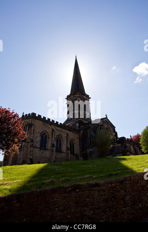 Bakewell Parish church Bakewell Peak District UK Stock Photo