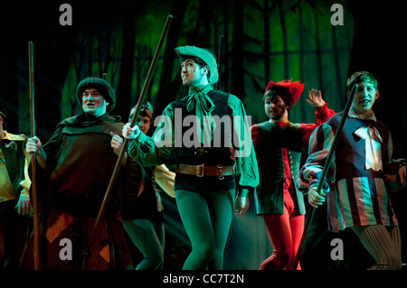 An amateur theatre pantomime version of the legend of Robin Hood ...