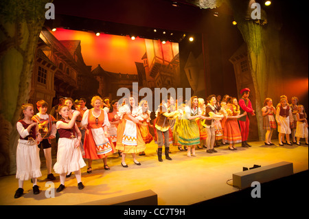 An amateur theatre pantomime version of the legend of Robin Hood ...