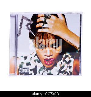 Rhianna Talk That Talk cd album on a white background Stock Photo