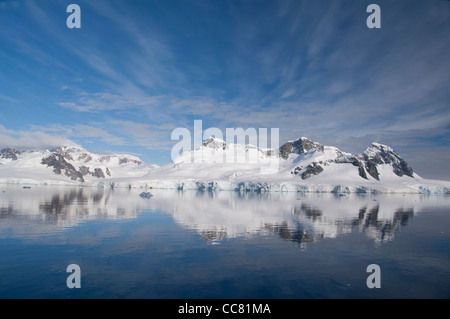 Antarctica, Antarctic Peninsula. Paradise Harbour (aka Paradise Bay) Stock Photo