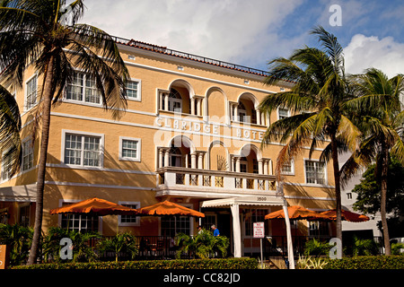 Claridge Hotel, South Beach, Miami, Florida, USA Stock Photo