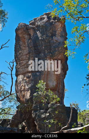 THE LOST CITY, ROCK FORMATIONS, LITCHFIELD NATIONAL PARK, NT, AUSTRALIA, Stock Photo