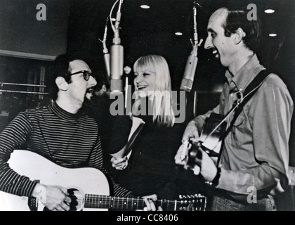 PETER PAUL AND MARY  Promotional photo of US folk group about 1965 Stock Photo