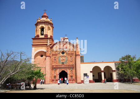 Conca Mission, San Miguel Conca, Arroyo Seco, Queretaro, Mexico Stock Photo