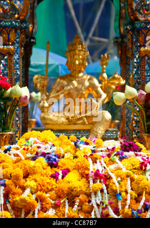 Erawan Shrine in Pathum Wan district. Bangkok, Thailand. Stock Photo