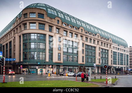 City 2 Shopping Mall in Brussels Stock Photo