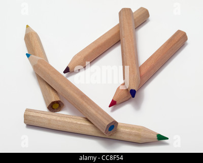 Detailphoto vieler Buntstifte | Detail photos of colored crayons