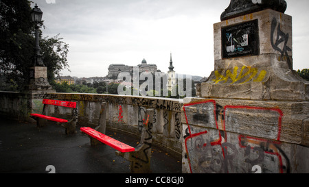 Grafitti in Budapest Stock Photo