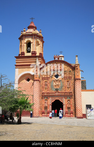 Conca Mission, San Miguel Conca, Arroyo Seco, Queretaro, Mexico Stock Photo