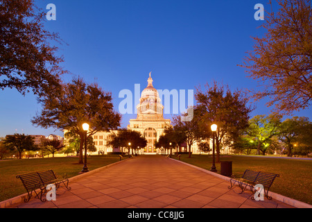 Texas state Capitol, Austin, TX Stock Photo