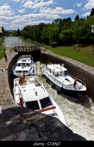 Boats are the gateway, France Stock Photo