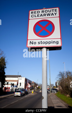 No stopping sign Stock Photo - Alamy