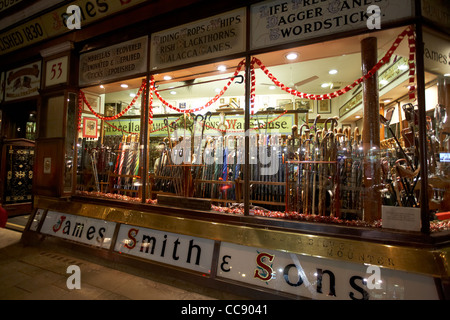 james smith and sons umbrella shop London England UK United kingdom Stock Photo