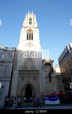 guild church of st-dunstan-in-the-west fleet street London England UK United kingdom Stock Photo