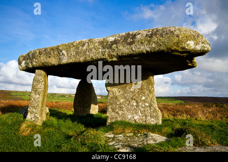 neolithic chambered tomb quoit Stock Photo