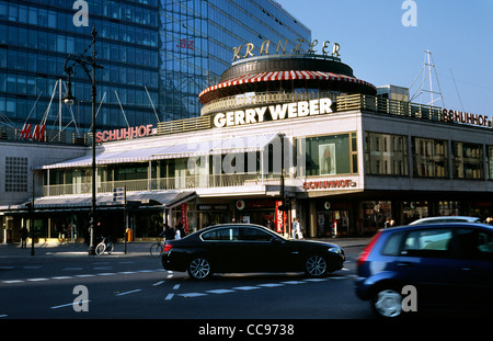 Cafe Kranzler at Kurfürstendamm in Berlin. Stock Photo