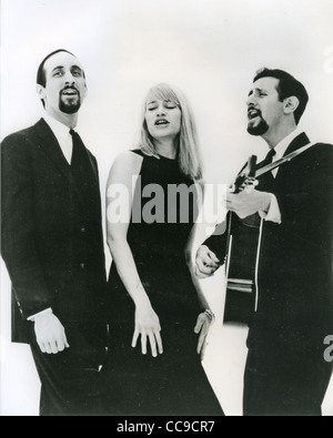 PETER PAUL AND MARY  Promotional photo of US folk group about 1965 Stock Photo