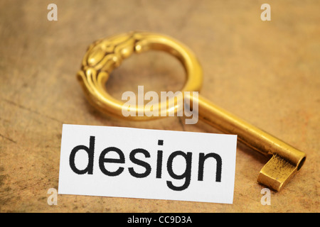 design key concept Stock Photo