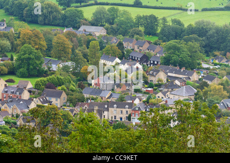 Cotswold village of Uley in Gloucestershire, UK Stock Photo