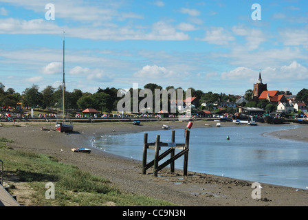 Maldon promenade park, Essex, England, UK - Spring 2016 ...