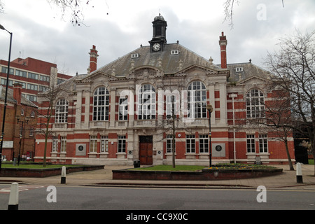 The Front Entrance To Tottenham Town Hall, North London, United Kingdom 