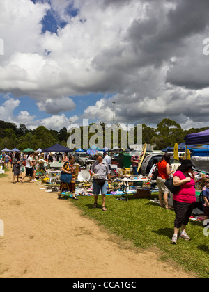 Country produce market at Yandina, Sunshine Coast, Queensland, Australia Stock Photo