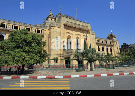 Yangon City Hall, Yangon (Rangoon), Myanmar (Burma) Stock Photo