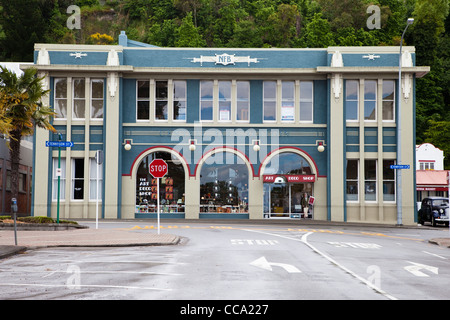 Napier, New Zealand. Art Deco Trust Headquarters, formerly a Fire Station. Stock Photo