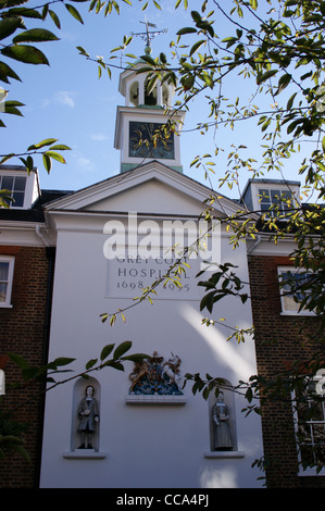 Grey Coat Hospital, Grey Coat Place, Horseferry Road, Westminster, London England, now a girls' comprehensive school Stock Photo