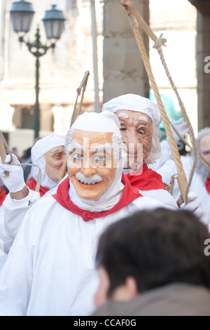 Carnaval de Limoux 2012 aude languedoc 11 photos of the worlds longest running carnaval Stock Photo