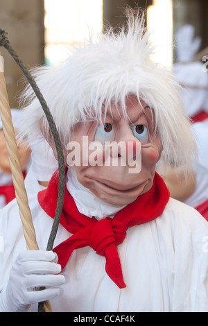 Carnaval de Limoux 2012 aude languedoc 11 photos of the worlds longest running carnaval Stock Photo