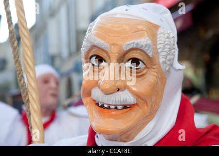 Carnaval de Limoux 2012 aude languedoc 11 photos of the worlds longest running carnaval Stock Photo