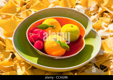 Fruits in Bowl