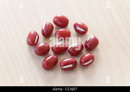 Azuki beans Stock Photo