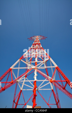 electricity pylon highest alamy europes hamburg located near