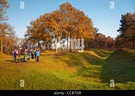 Roman Antonine Wall At Rough Castle, Central Region, Scotland. Lilia ...