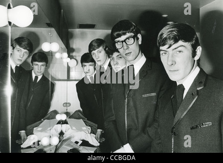 THE MOJOS  UK pop group in March 1964. Photo Tony Gale. See Description below for names Stock Photo