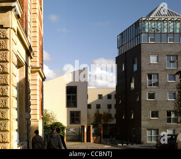 Situated On The Sloping Site Of A 14Th Century Friary, Elements Of Which Have Been Incorporated, This Mixed-Use Development In Stock Photo