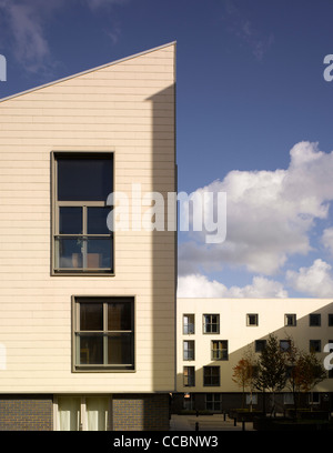 Situated On The Sloping Site Of A 14Th Century Friary, Elements Of Which Have Been Incorporated, This Mixed-Use Development In Stock Photo