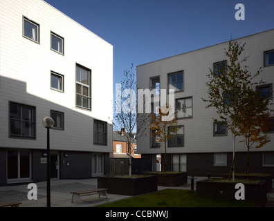 Situated On The Sloping Site Of A 14Th Century Friary, Elements Of Which Have Been Incorporated, This Mixed-Use Development In Stock Photo