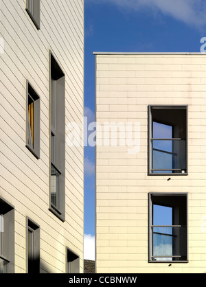 Situated On The Sloping Site Of A 14Th Century Friary, Elements Of Which Have Been Incorporated, This Mixed-Use Development In Stock Photo