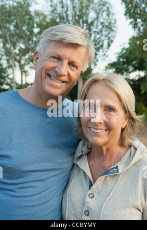 Senior couple, portrait Stock Photo