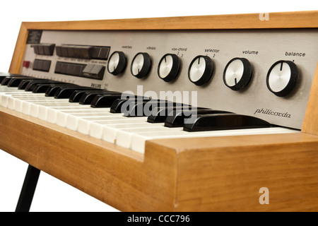 Rare vintage 1960's Philips 'Philicorda' GM751 electronic organ, made in Holland Stock Photo