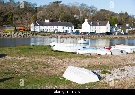 Red Warf BAy Anglesey North Wales Uk Stock Photo