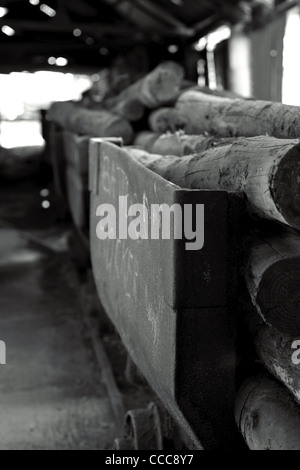 Take at the 'Big Pit' in Wales Stock Photo