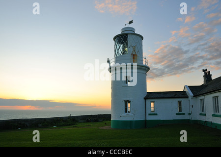 St Bees Head Lighthouse, Cumbria Stock Photo