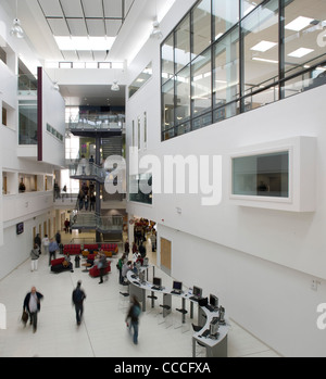 One Of Two New Campus Buildings Designed By Bond Bryan For Hertford Regional College. Stock Photo