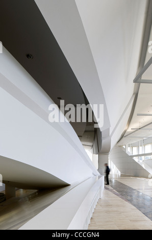 CITY OF CULTURE GALICIA SPAIN PETER EISENMAN ARCHITECTS DETAIL VIEW OF ARCHIVE Stock Photo