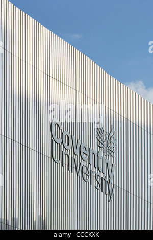 Coventry University Multi-Storey Car Park Is One Of The Direct Outcomes Of The Campus Masterplan Which Rmjm Completed For The Stock Photo